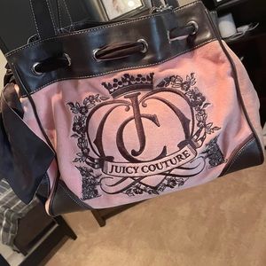 Vintage pink juicy couture bag